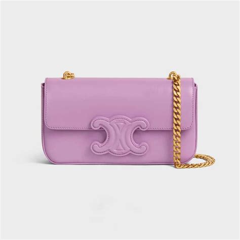 cuir triomphe chain shoulder bag